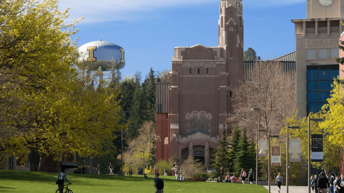 Memorial Gym at the University of Idaho