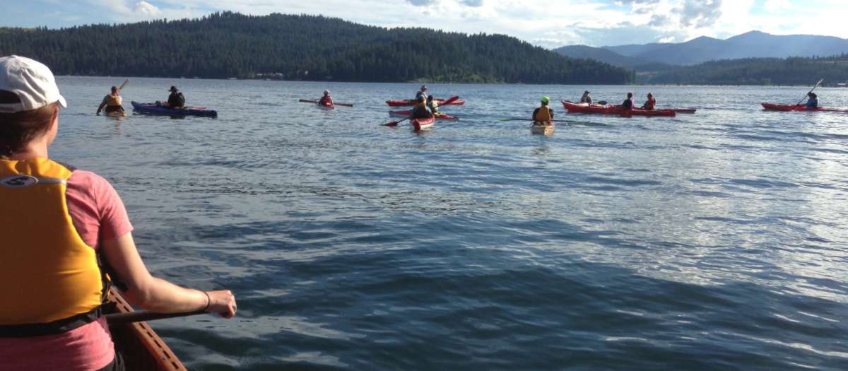 Water is useful and fun when we can safely enjoy activities like canoeing.